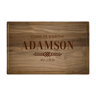 Personalized 8x12 Rectangle Cutting Board -  - Completeful
