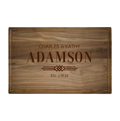 Personalized 8x12 Rectangle Cutting Board -  - Completeful