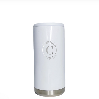 Personalized Skinny Glam Can Coolers