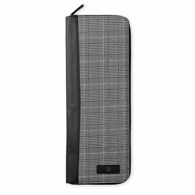 Personalized Initial Glen Plaid Tie Case - - Gifts For You Now