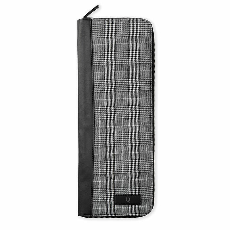 Personalized Initial Glen Plaid Tie Case - - Gifts For You Now