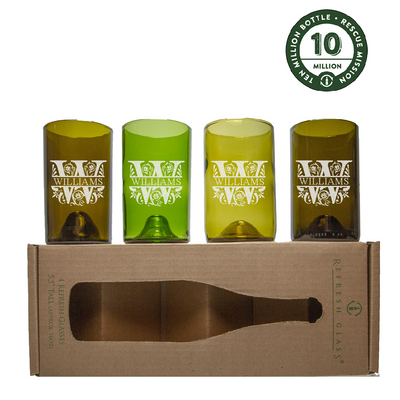Set of 4 Mixed Color Gift Set - 16 oz