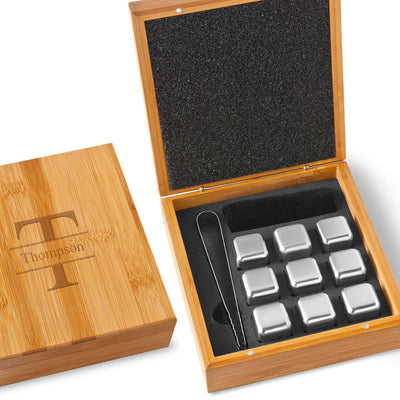 Personalized Whiskey Stones Set