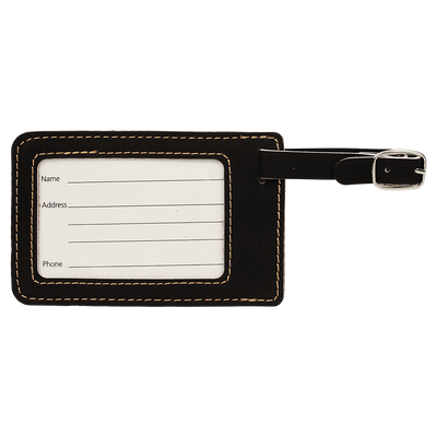 Personalized Vegan Leather Luggage Tags