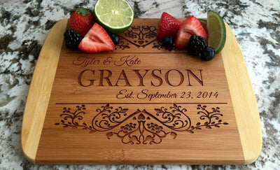 8.5x11 Two Tone Cutting Board (Rounded Edge) - Bulk Order Process