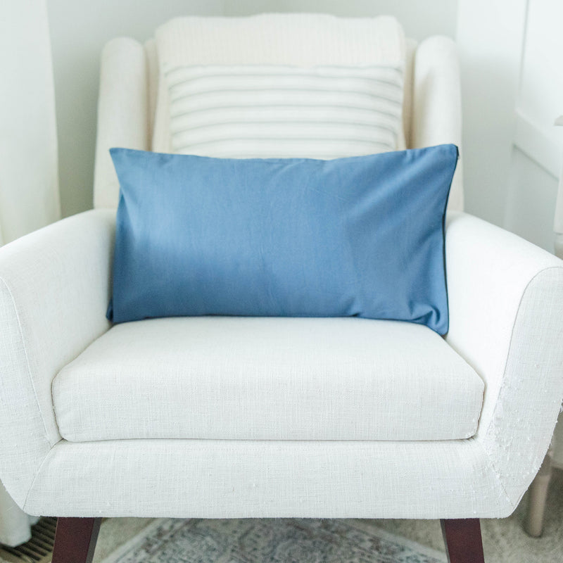 Personalized Family Names Lumbar Throw Pillow Covers - 5 Colors