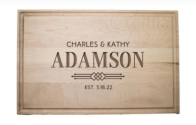 loanDepot - Personalized 11x17 Rectangle Cutting Board with Grooves