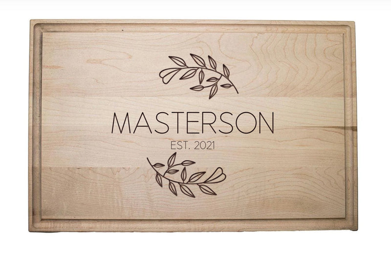 loanDepot - Personalized 11x17 Rectangle Cutting Board with Grooves