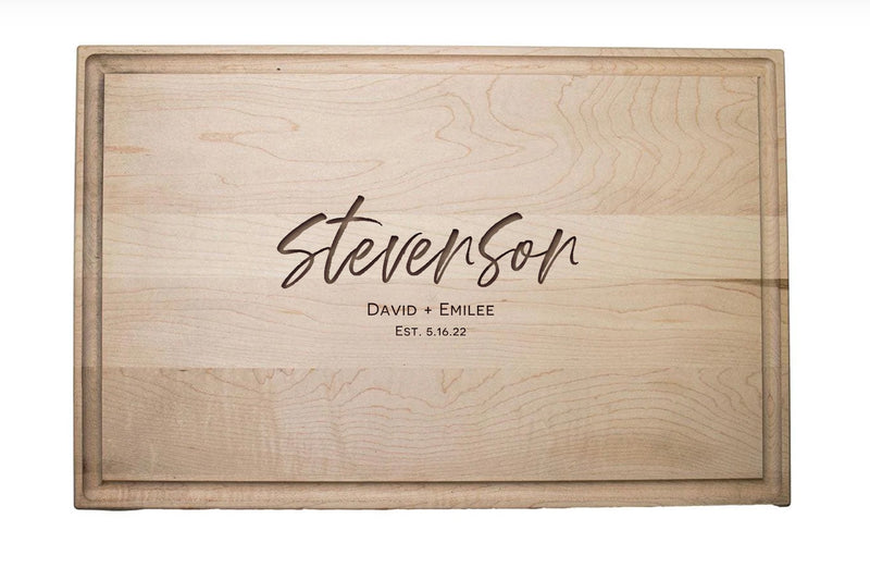 loanDepot - Personalized 11x17 Rectangle Cutting Board with Grooves