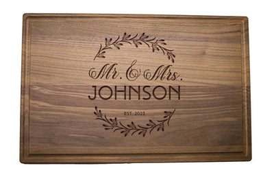 loanDepot - Personalized 11x17 Rectangle Cutting Board with Grooves
