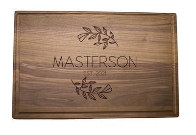 loanDepot - Personalized 11x17 Rectangle Cutting Board with Grooves