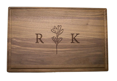 United Mortgage Corp - 11x17 Rectangle Cutting Board with Groove