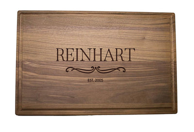 United Mortgage Corp - 11x17 Rectangle Cutting Board with Groove