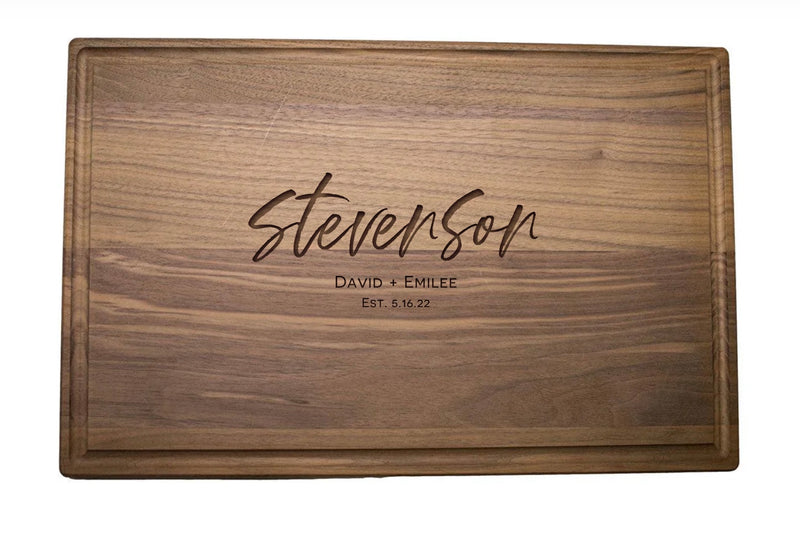 loanDepot - Personalized 11x17 Rectangle Cutting Board with Grooves