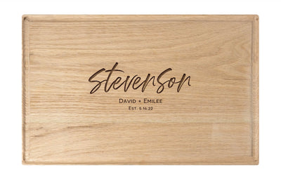 loanDepot - Personalized 11x17 Rectangle Cutting Board with Grooves