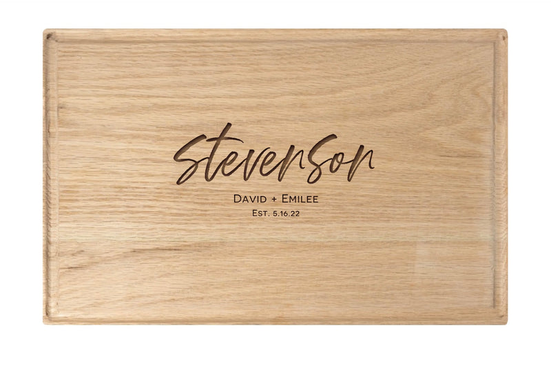 loanDepot - Personalized 11x17 Rectangle Cutting Board with Grooves