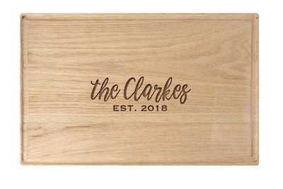 loanDepot - Personalized 11x17 Rectangle Cutting Board with Grooves