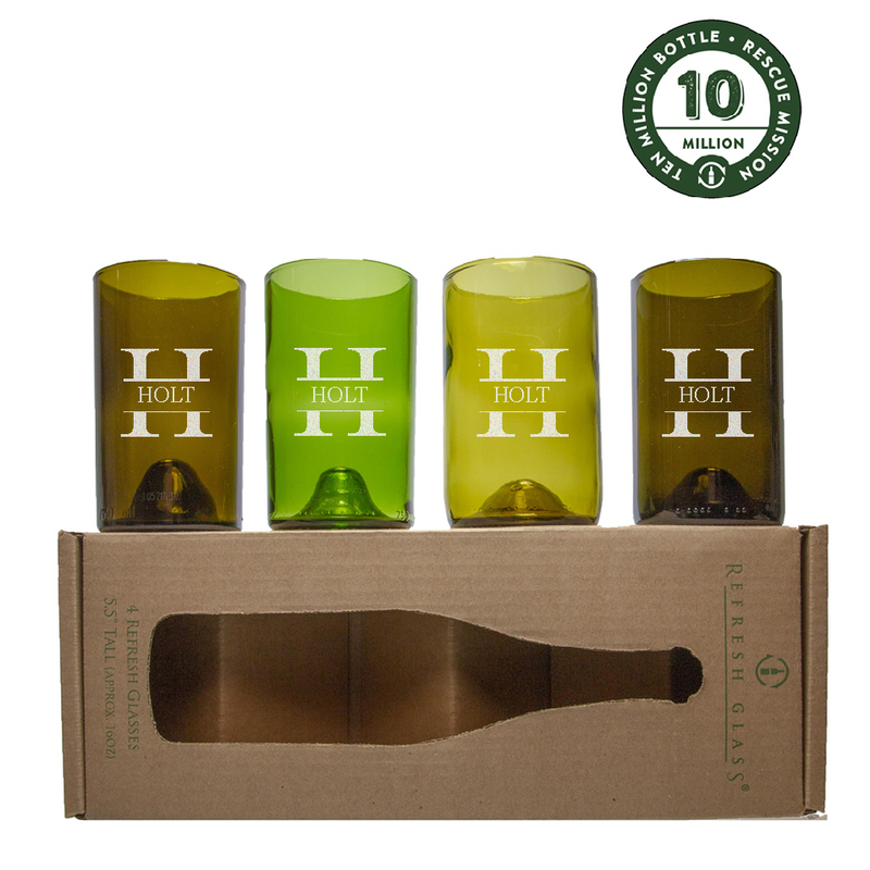 Set of 4 Mixed Color Gift Set - 16 oz