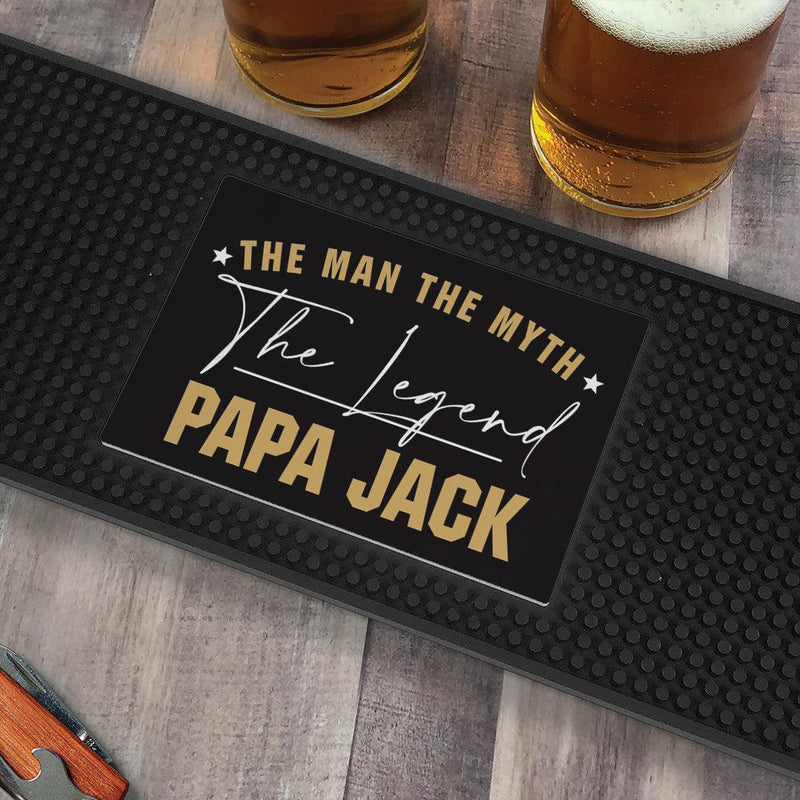 Personalized Man Myth The Legend Bar Mat - - Gifts For You Now