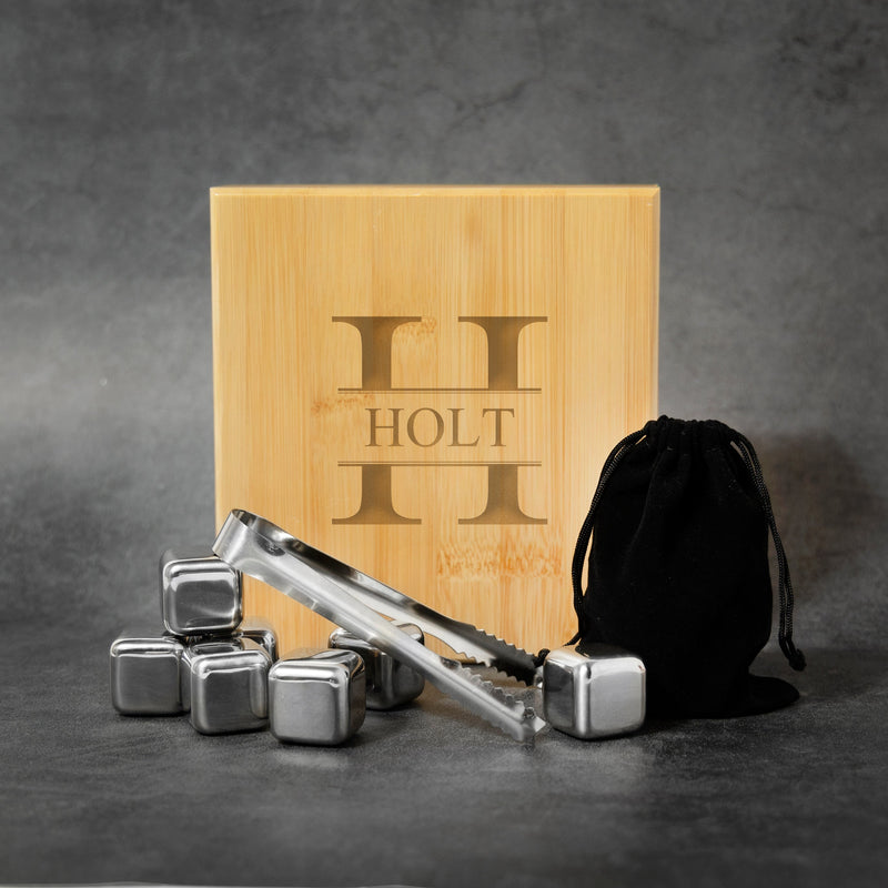Personalized Whiskey Stones Set