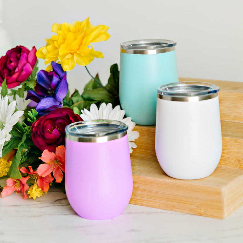 Personalized Wine Tumbler 12 oz