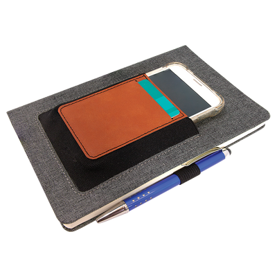 Personalized Journal with Card Slot