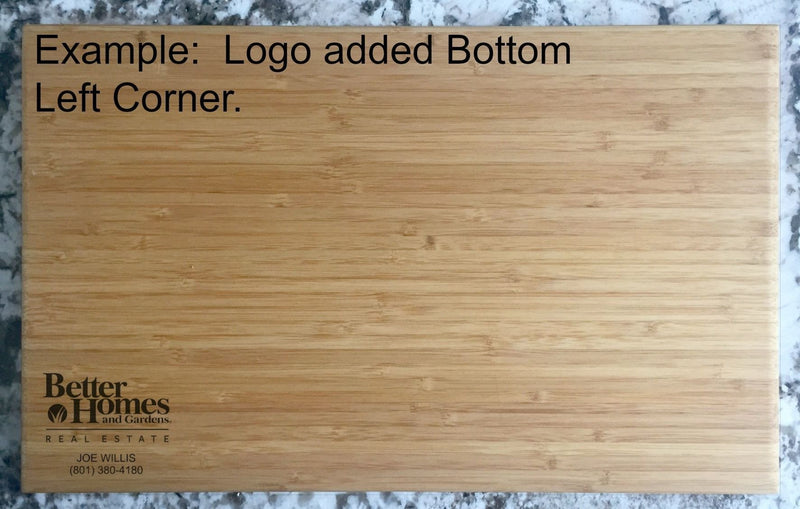 Personalized 11x17 Bamboo Cutting Board