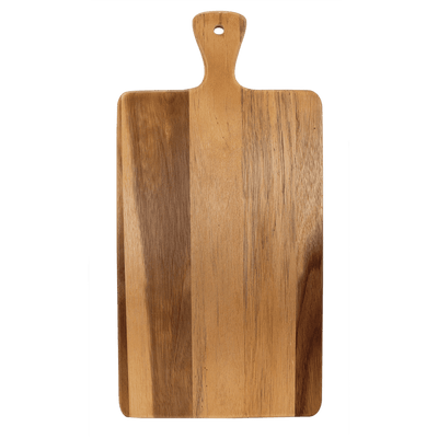 Personalized Acacia Wood/Slate Cutting Board - - Lazerworx