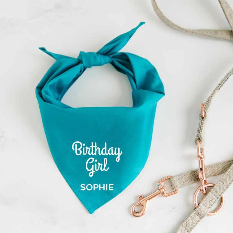 Personalized Dog Birthday Party Bandanas - - Wingpress Designs