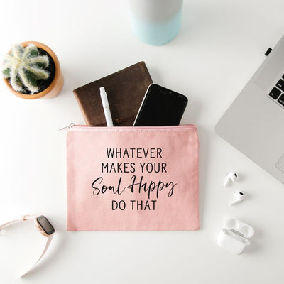 Motivational Makeup Bag -  - Wingpress Designs
