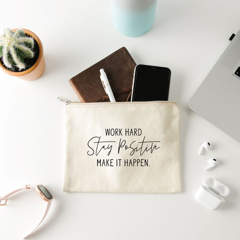 Motivational Makeup Bag -  - Wingpress Designs