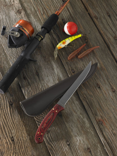 American Pacific Mortgage - Personalized Filet Knife - Wood Handle