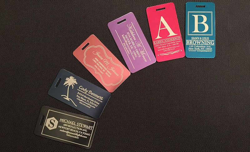 American Pacific Mortgage - Personalized Aluminum Luggage Tags