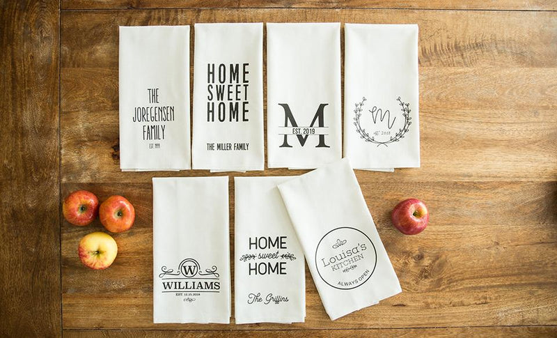 Intercap Lending - Personalized Farmhouse Kitchen Tea Towels