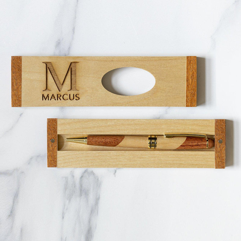Personalized Cut-Out Top Wooden Pen Set -  - JDS