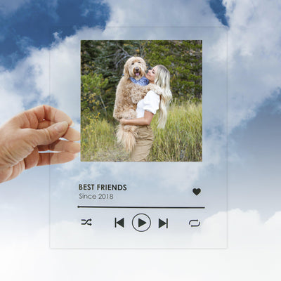 Personalized Acrylic Song Plaque -  - JDS