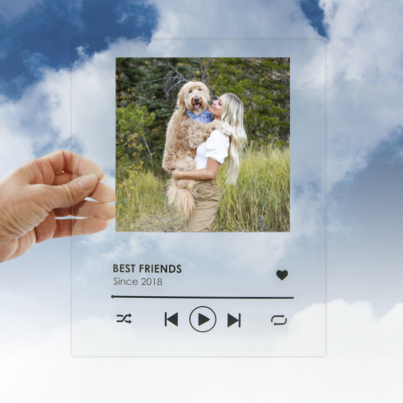 Personalized Acrylic Song Plaque -  - JDS
