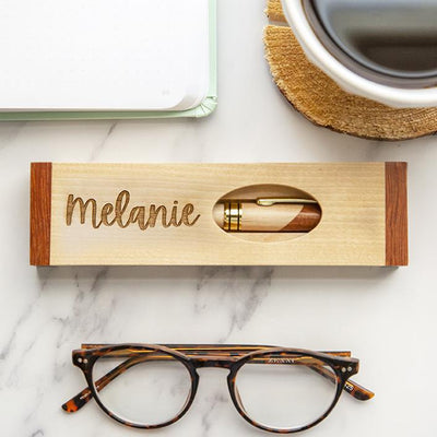 Personalized Cut-Out Top Wooden Pen Set -  - JDS