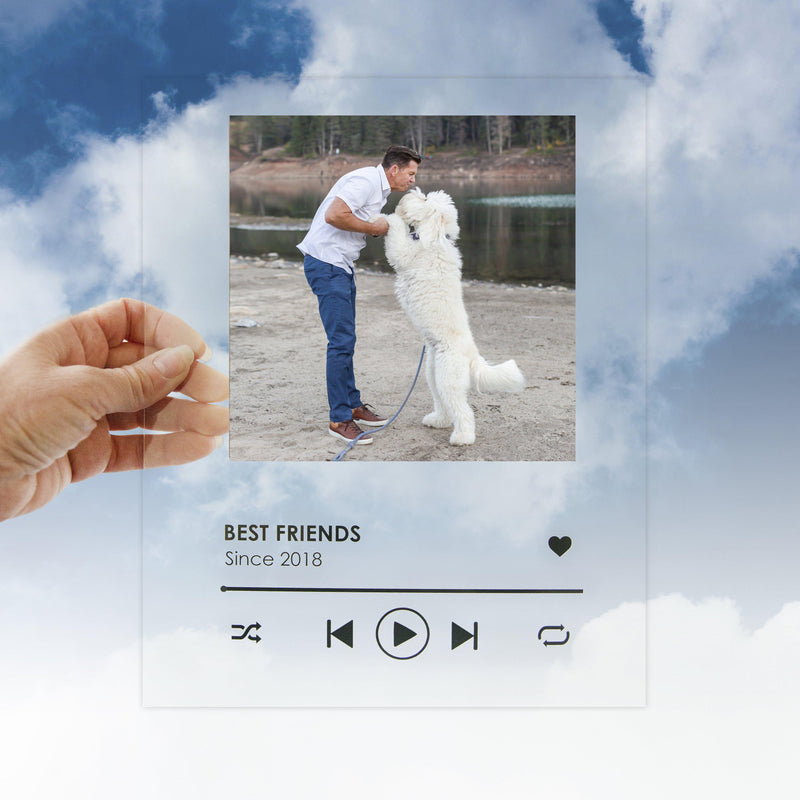 Personalized Acrylic Song Plaque -  - JDS