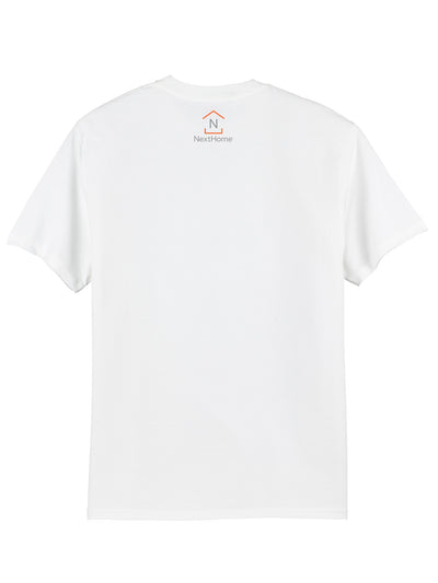 NextHome - #HumansOverHouses - Unisex T-Shirt White