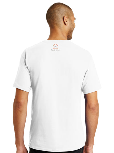 NextHome - #HumansOverHouses - Unisex T-Shirt White