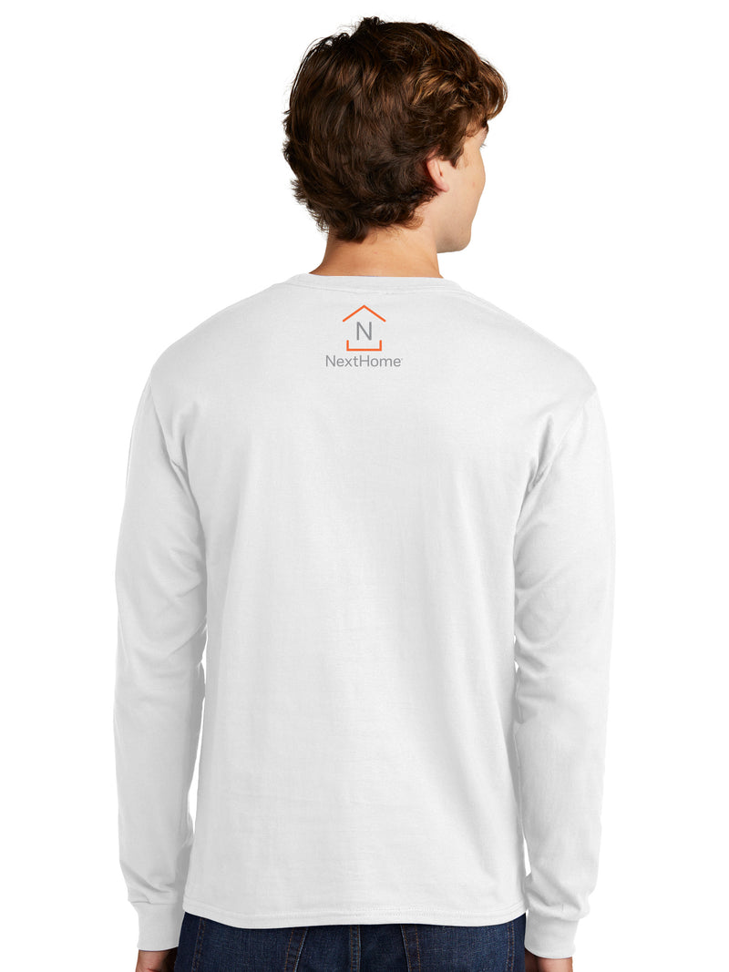 NextHome - "Luke" - Unisex Long Sleeve T-Shirt White