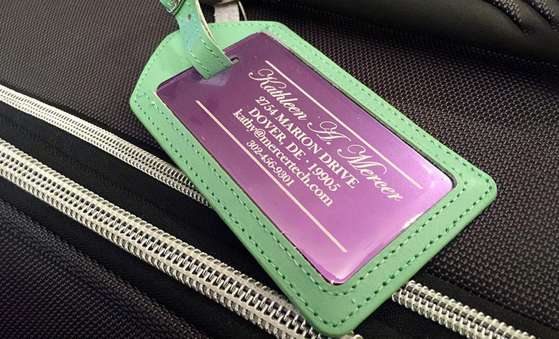 American Pacific Mortgage - Personalized Aluminum Luggage Tags