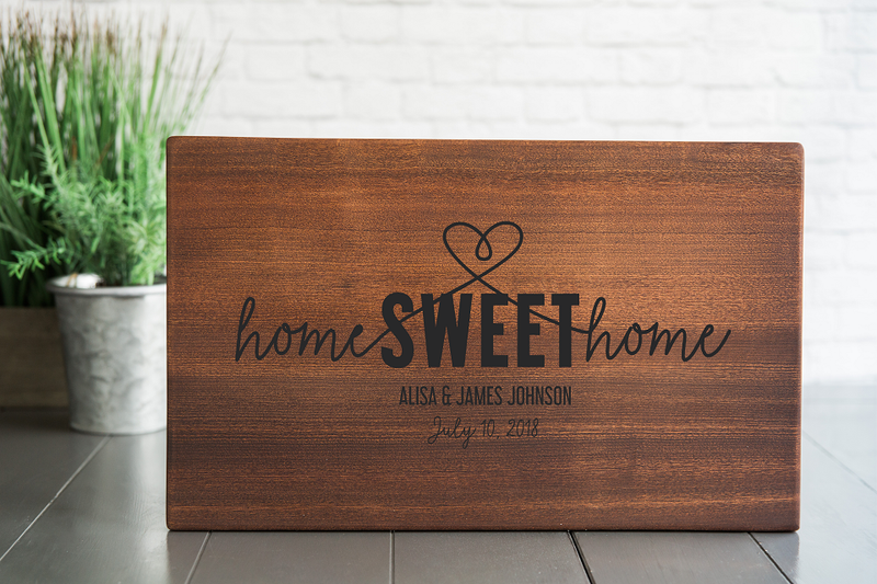 Canzell - Personalized Beautiful Large 11x17 Mahogany Boards