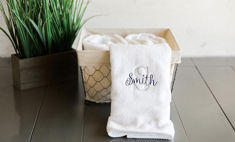 Personalized Luxury Bath Towels