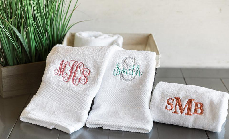 Personalized Luxury Bath Towels