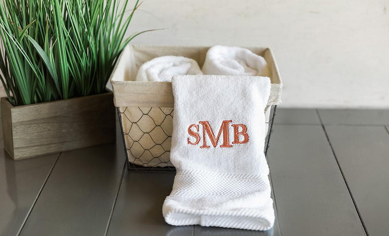Personalized Luxury Bath Towels