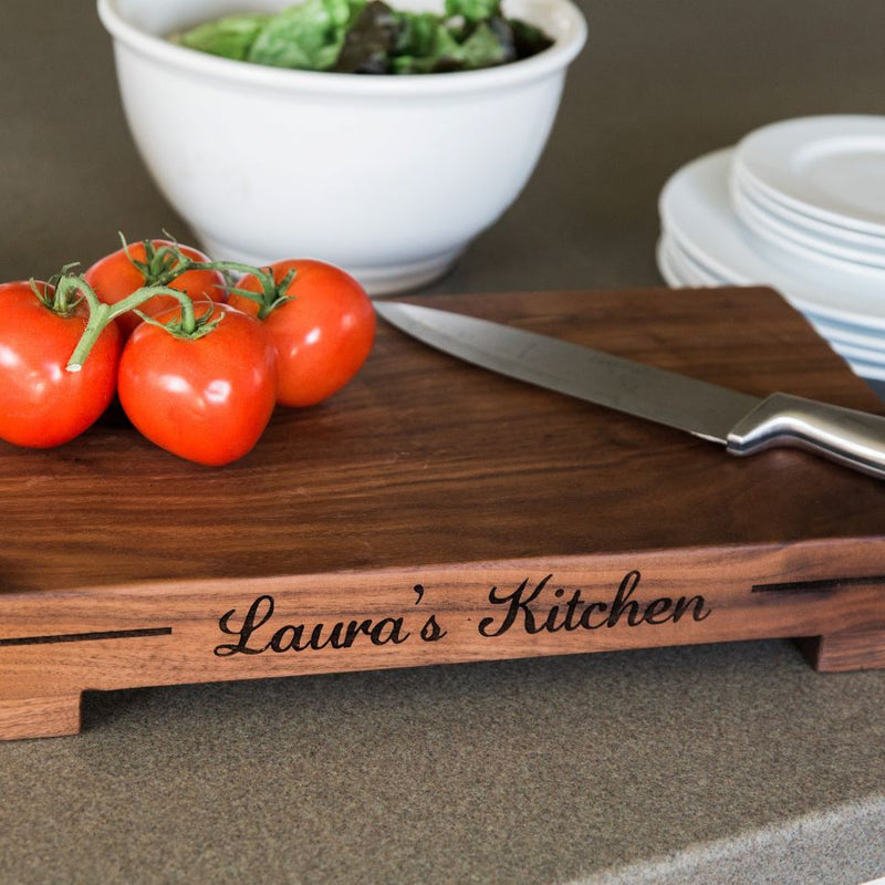 Personalized Walnut Butcher Blocks