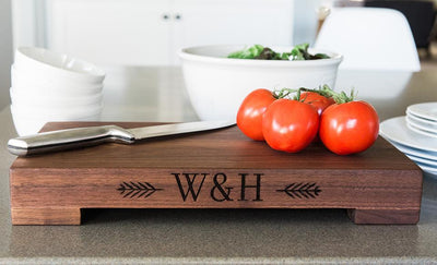 Personalized Walnut Butcher Blocks