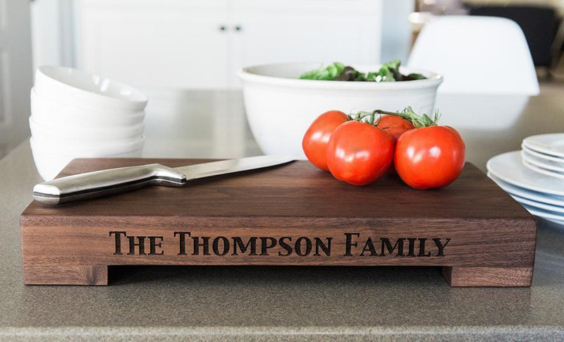 Personalized Walnut Butcher Blocks
